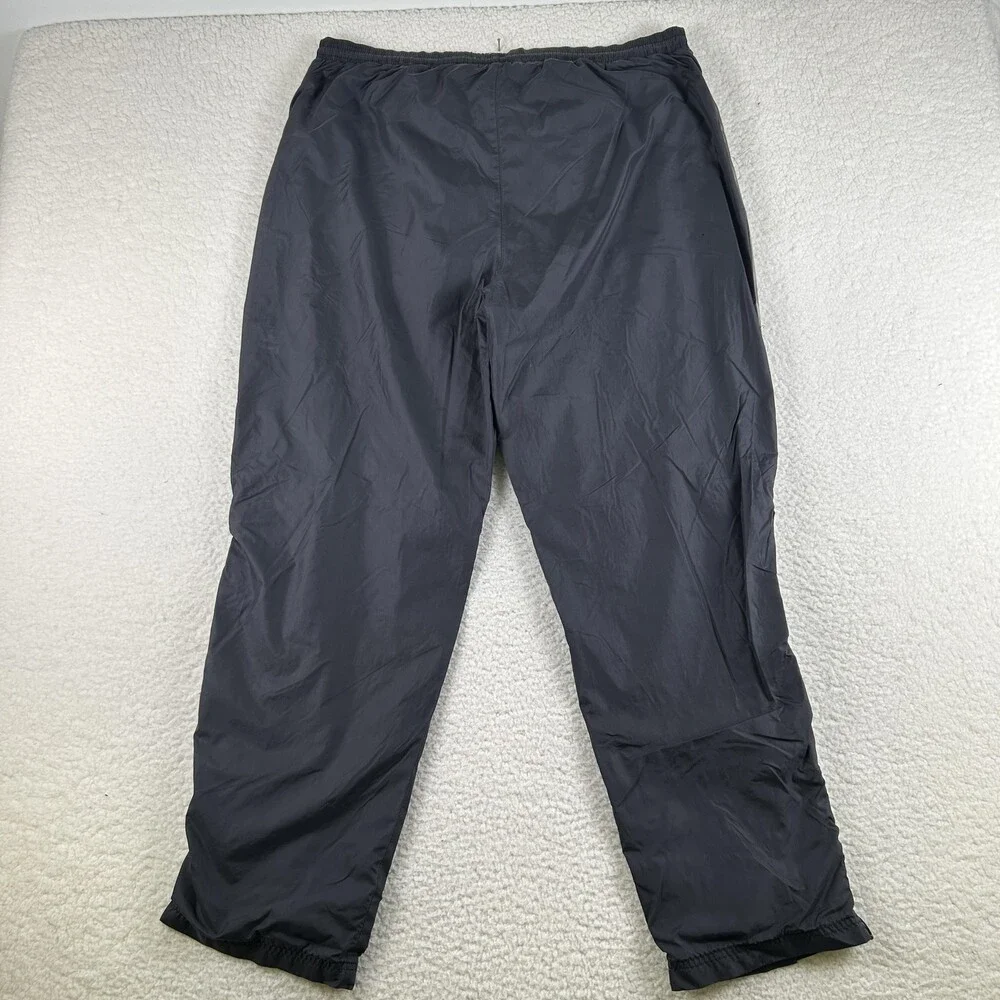 Vintage Adidas Pants Mens XL Side Stripe Mesh Lined Zip Ankle Warm Up Y2K 90s